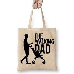 Baskı Dükkanı the Walking Dad Bez Çanta