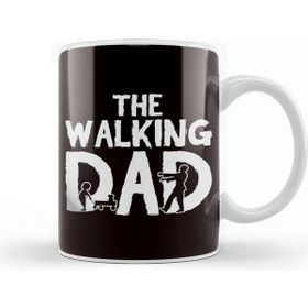 Baskı Dükkanı The Walking Dad Son Father Papa Daddy Stepdad Fatherhood Kupa