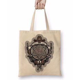 Baskı Dükkanı the Walking Dead Crest Bez Çanta