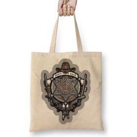 Baskı Dükkanı the Walking Dead Crest Bez Çanta