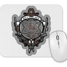 Baskı Dükkanı the Walking Dead Crest Mouse Pad