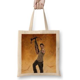 Baskı Dükkanı the Walking Dead Daryl Bez Çanta
