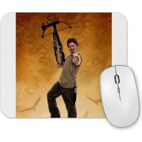 Baskı Dükkanı the Walking Dead Daryl Mouse Pad