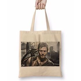 Baskı Dükkanı the Walking Dead Daryl Zombi Avcısı Bez Çanta