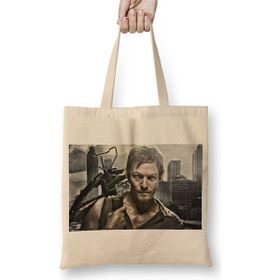 Baskı Dükkanı the Walking Dead Daryl Zombi Avcısı Bez Çanta