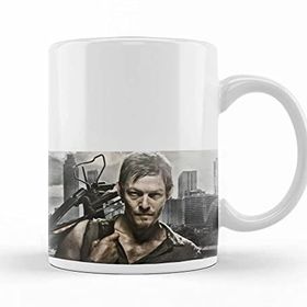 Baskı Dükkanı The Walking Dead Daryl Zombi Avcısı Kupa Bardak Porselen