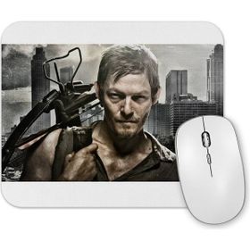 Baskı Dükkanı the Walking Dead Daryl Zombi Avcısı Mouse Pad