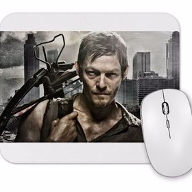 Baskı Dükkanı the Walking Dead Daryl Zombi Avcısı Mouse Pad
