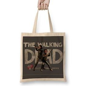 Baskı Dükkanı the Walking Dead Final Season Bez Çanta