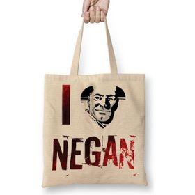 Baskı Dükkanı the Walking Dead Negan Bez Çanta