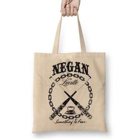 Baskı Dükkanı the Walking Dead Negan Rick Carl Bez Çanta