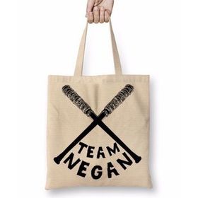 Baskı Dükkanı the Walking Dead Onesie Team Negan Bez Çanta