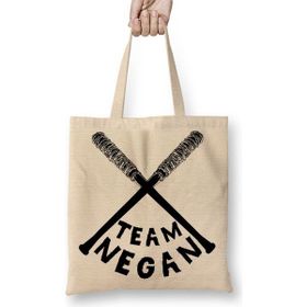 Baskı Dükkanı the Walking Dead Onesie Team Negan Bez Çanta