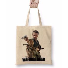 Baskı Dükkanı the Walking Dead Rick Twd Bez Çanta