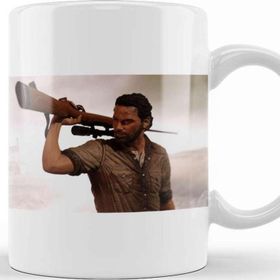 Baskı Dükkanı The Walking Dead Rick Twd Kupa