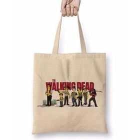 Baskı Dükkanı the Walking Dead Simpsonized Bez Çanta