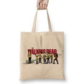 Baskı Dükkanı the Walking Dead Simpsonized Bez Çanta