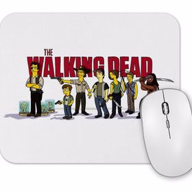 Baskı Dükkanı the Walking Dead Simpsonized Mouse Pad