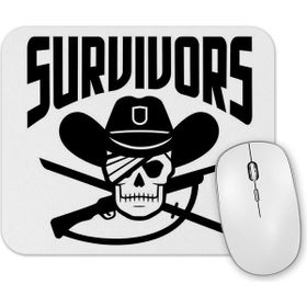 Baskı Dükkanı the Walking Dead Survivors Rick Mouse Pad