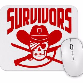 Baskı Dükkanı the Walking Dead Survivors Rick Mouse Pad