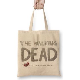 Baskı Dükkanı the Walking Dead Telltale Tribute Bez Çanta
