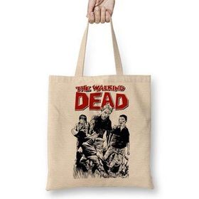Baskı Dükkanı the Walking Dead Walkers Rick Carl Maggie Creepers Bez Çanta