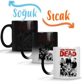 Baskı Dükkanı The Walking Dead Walkers Rick Carl Maggie Creepers Kupa