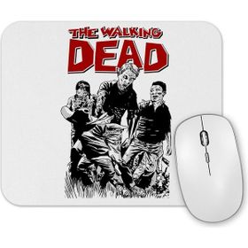 Baskı Dükkanı the Walking Dead Walkers Rick Carl Maggie Creepers Mouse Pad