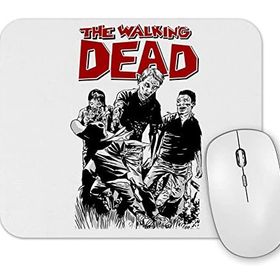 Baskı Dükkanı the Walking Dead Walkers Rick Carl Maggie Creepers Mouse Pad