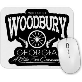 Baskı Dükkanı the Walking Dead Welcome To Woodbury Mouse Pad
