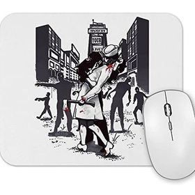 Baskı Dükkanı the Walking Dead Z Day Mouse Pad