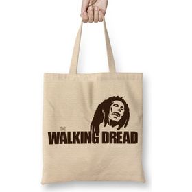Baskı Dükkanı the Walking Dread Marrom Bez Çanta