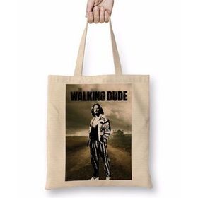 Baskı Dükkanı the Walking Dude Bez Çanta