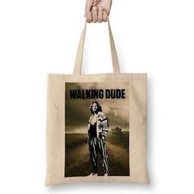 Baskı Dükkanı the Walking Dude Bez Çanta