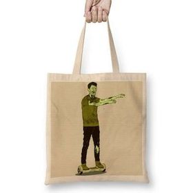 Baskı Dükkanı the Walking Zombie Bez Çanta