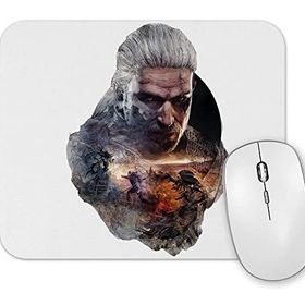 Baskı Dükkanı the Witcher Geralt of Rivia Mouse Pad