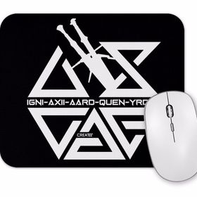 Baskı Dükkanı the Witcher Signs Mouse Pad