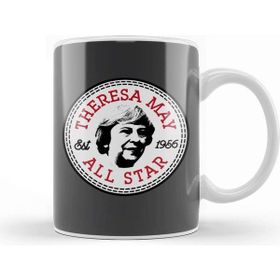 Baskı Dükkanı Theresa May All Star Converse Logo Kupa