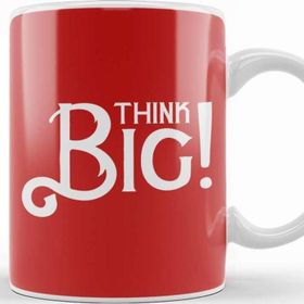 Baskı Dükkanı Think Big Slogan Kupa