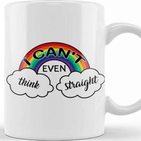Baskı Dükkanı Think Straight Kupa