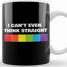 Baskı Dükkanı Think Straight Kupa