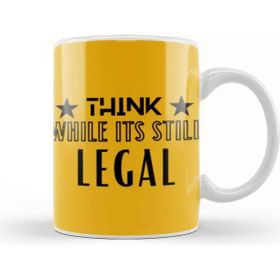 Baskı Dükkanı Think While Its Still Lega L Kupa