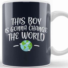 Baskı Dükkanı This Boy is Gonna Change the World Kupa