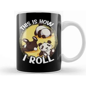 Baskı Dükkanı This Is How I Roll Panda Pun Kawaii Little Bear Kupa