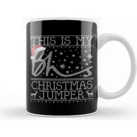 Baskı Dükkanı This Is My Bhs Christmas Jumper Porselen Beyaz Kupa Bardak