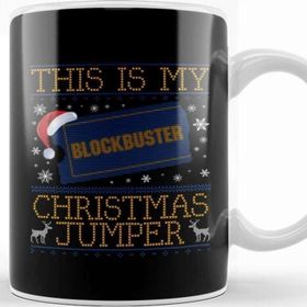 Baskı Dükkanı This Is My Blockbuster Christmas Jumper Kupa