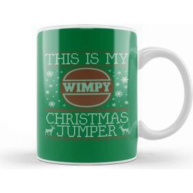 Baskı Dükkanı This Is My Wimpy Christmas Jumper Kupa