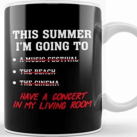 Baskı Dükkanı This Summer I'm Going To Have A Concert In My Living Room Kupa