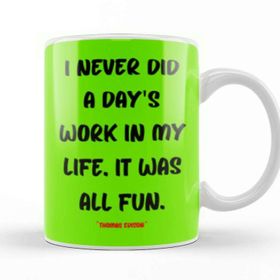 Baskı Dükkanı Thomas Edison Quotes Motivation Quotes Gifts Kupa