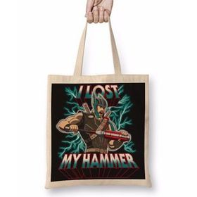 Baskı Dükkanı Thor I Lost My Hammer Bez Çanta